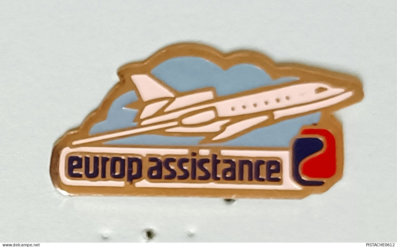 Pin's Avion Europ Assistance - Avions