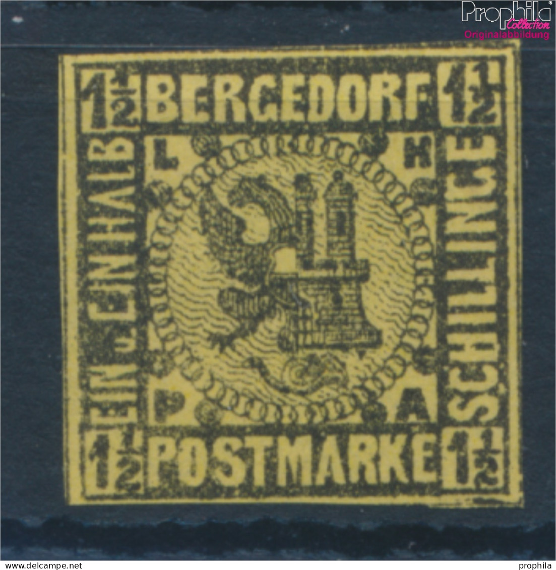 Bergedorf 3ND Neu- Bzw. Nachdruck Postfrisch 1887 Wappen (10335863 - Bergedorf