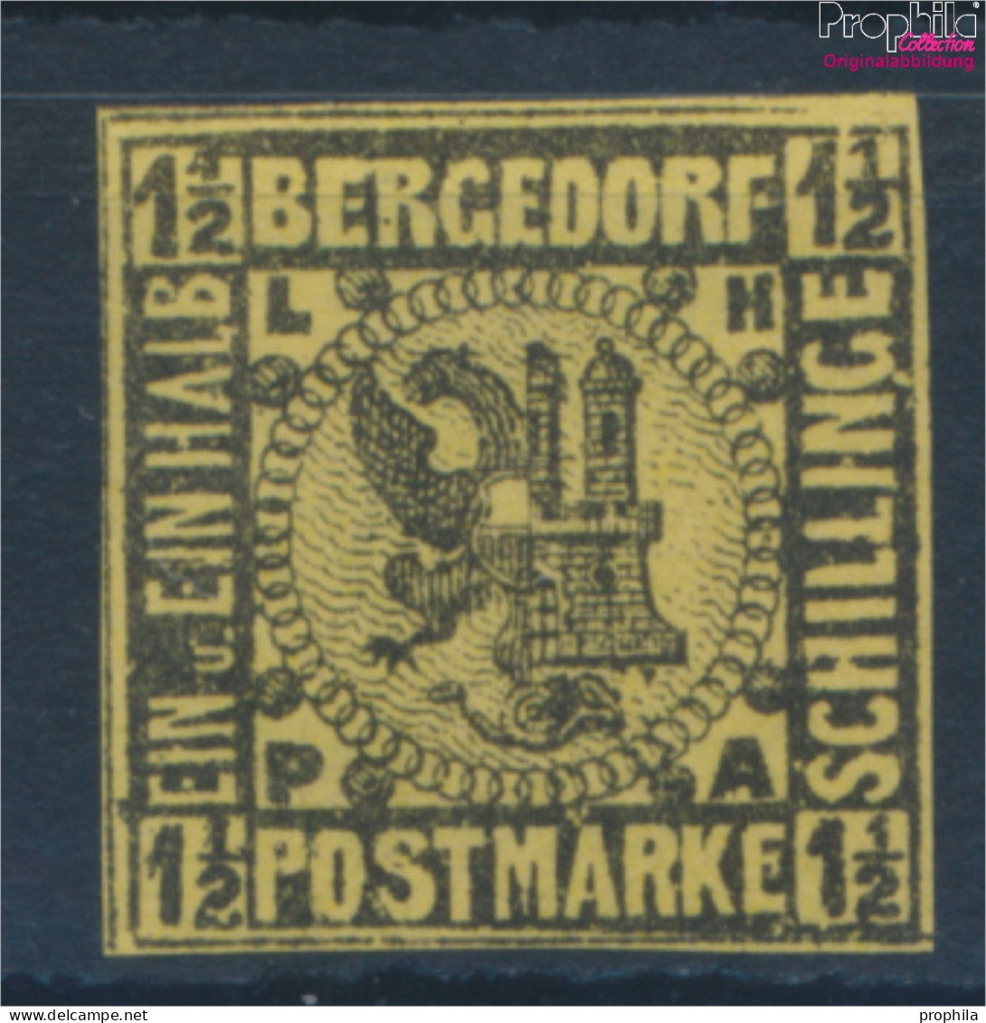 Bergedorf 3ND Neu- Bzw. Nachdruck Postfrisch 1887 Wappen (10335864 - Bergedorf