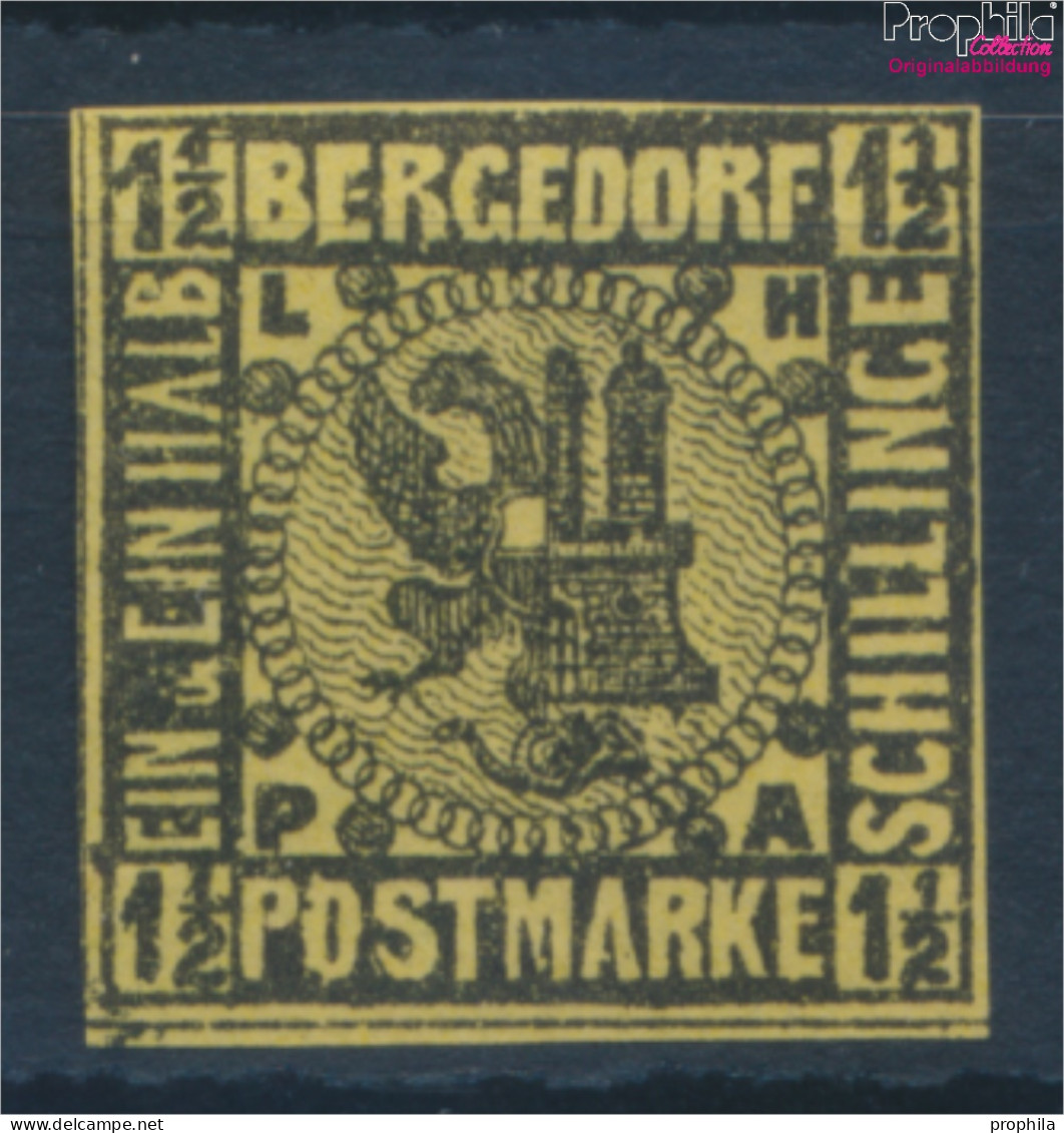 Bergedorf 3ND Neu- Bzw. Nachdruck Postfrisch 1887 Wappen (10335865 - Bergedorf