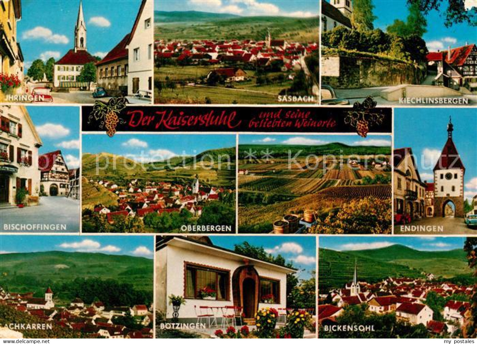 73071959 Kaiserstuhl Region Und Umliegende Orte Kaiserstuhl Region - Ihringen