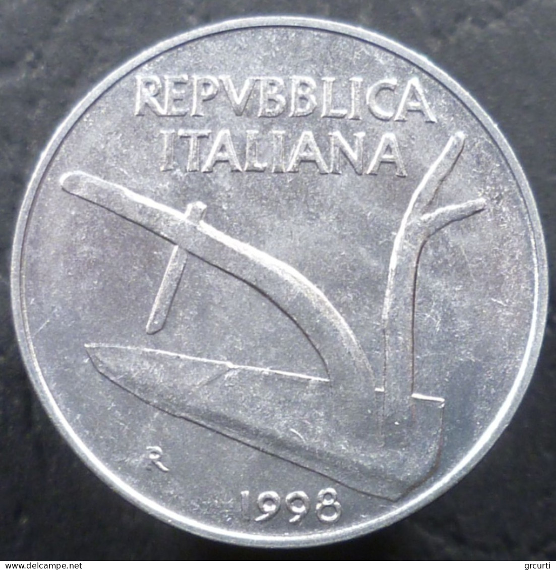 Italia - 10 Lire 1998 - Da Serie Zecca (spighe Lunghe) - Gig. 273a - KM# 93 - 10 Lire