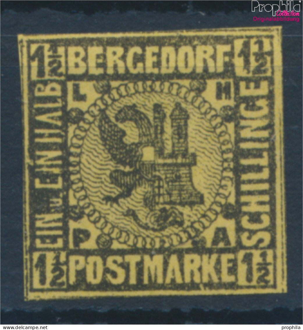 Bergedorf 3ND Neu- Bzw. Nachdruck Postfrisch 1887 Wappen (10335867 - Bergedorf