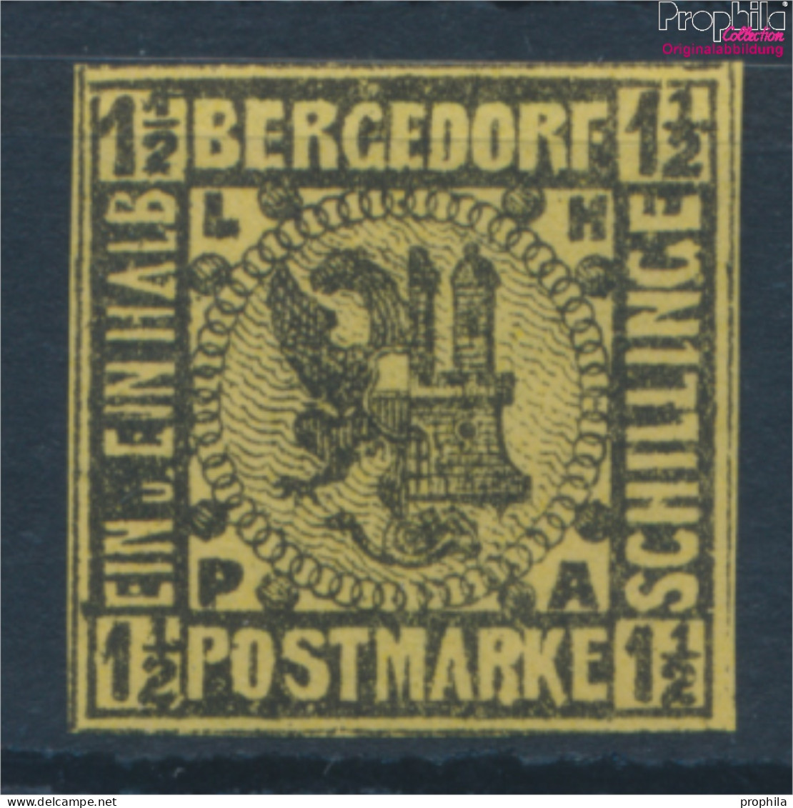 Bergedorf 3ND Neu- Bzw. Nachdruck Postfrisch 1887 Wappen (10335868 - Bergedorf