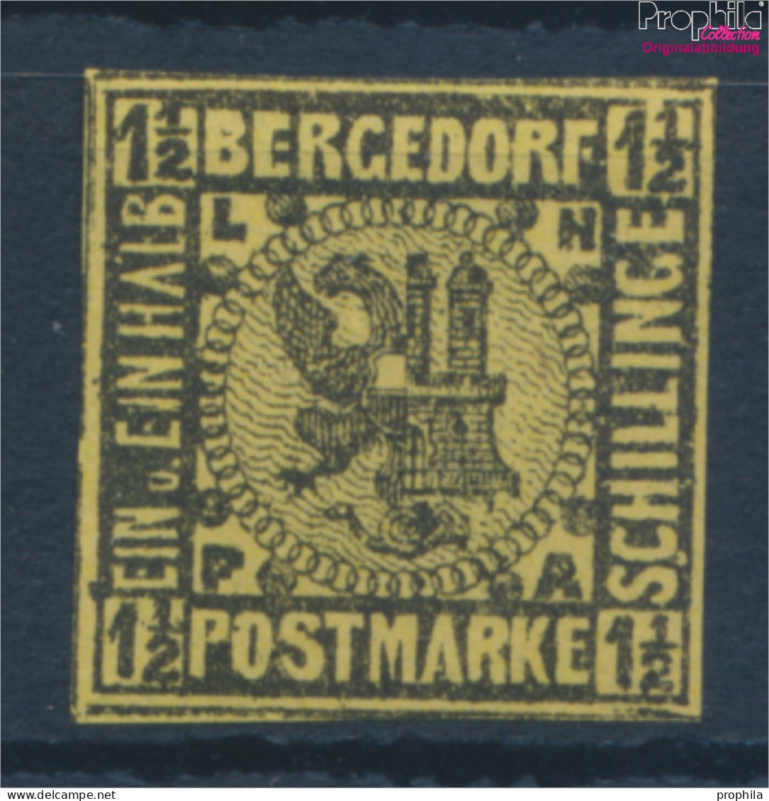 Bergedorf 3ND Neu- Bzw. Nachdruck Postfrisch 1887 Wappen (10335869 - Bergedorf