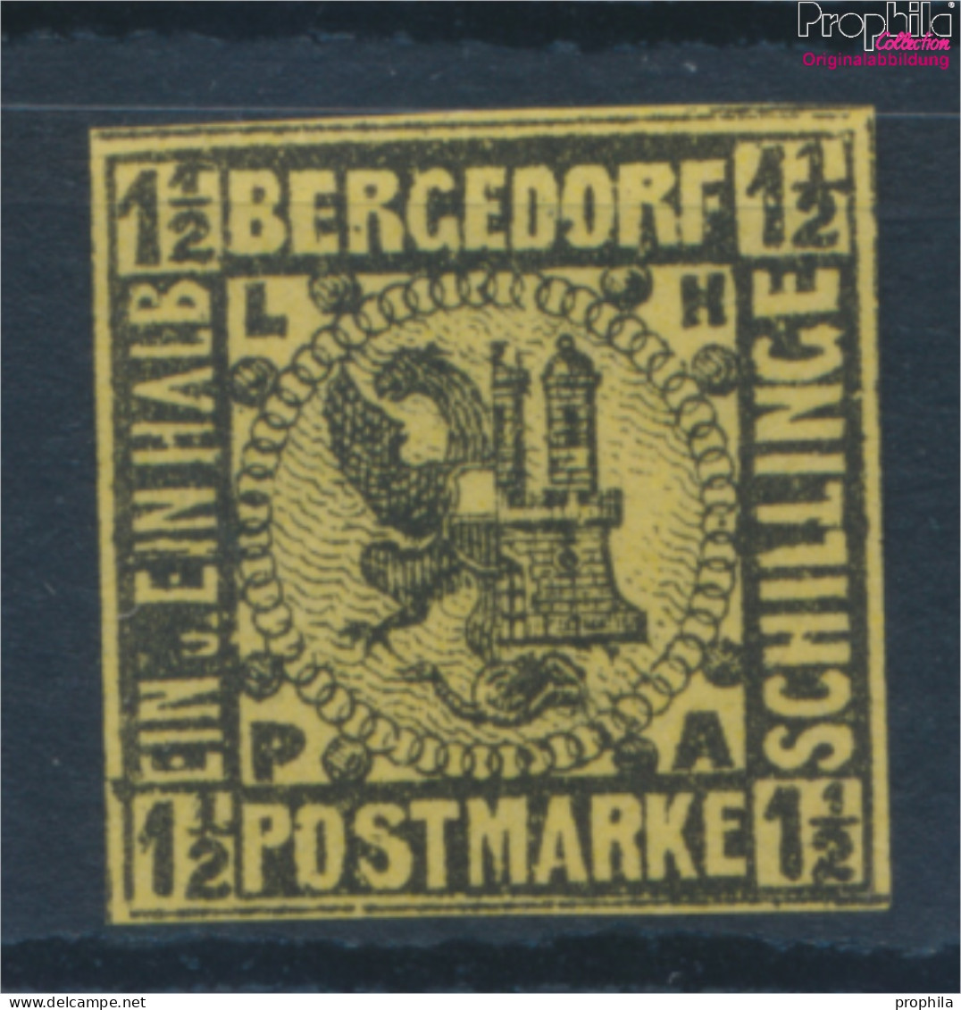 Bergedorf 3ND Neu- Bzw. Nachdruck Postfrisch 1887 Wappen (10335870 - Bergedorf