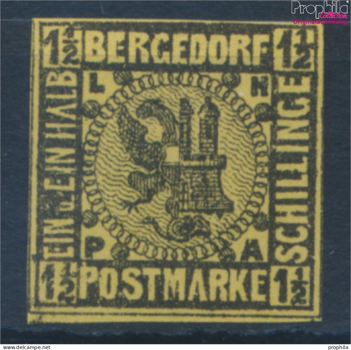 Bergedorf 3ND Neu- Bzw. Nachdruck Postfrisch 1887 Wappen (10335871 - Bergedorf