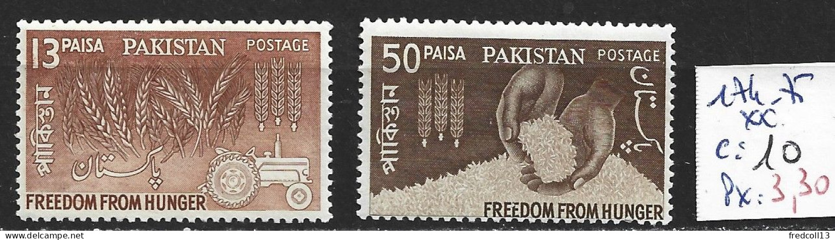 PAKISTAN 174-175 ** Côte 10 € - Pakistan