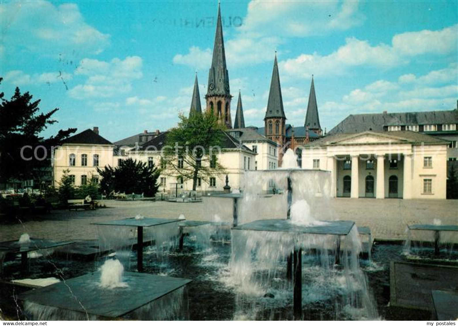 73071886 Oldenburg Niedersachsen Schlossplatz Wasserspiele Oldenburg Niedersachs - Oldenburg