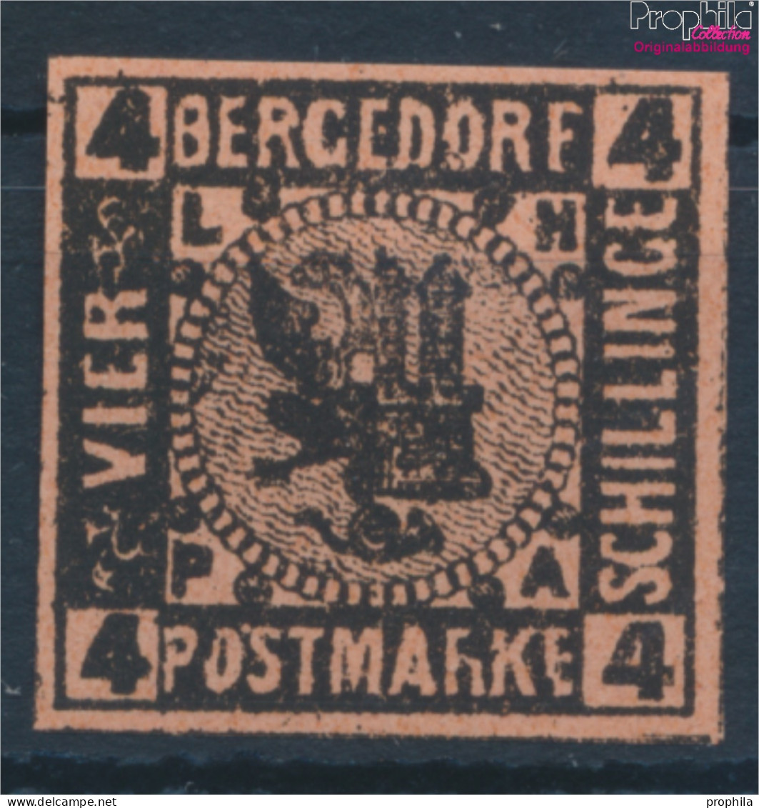 Bergedorf 5ND Neu- Bzw. Nachdruck Ungebraucht 1887 Wappen (10336016 - Bergedorf