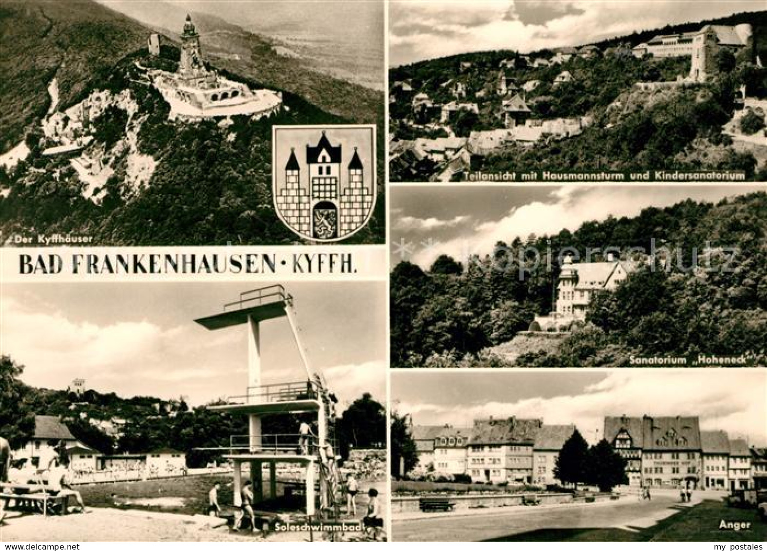 73071264 Bad Frankenhausen Kyffhaeuser Denkmal Hausmannsturm Sanatorium Soleschw - Bad Frankenhausen