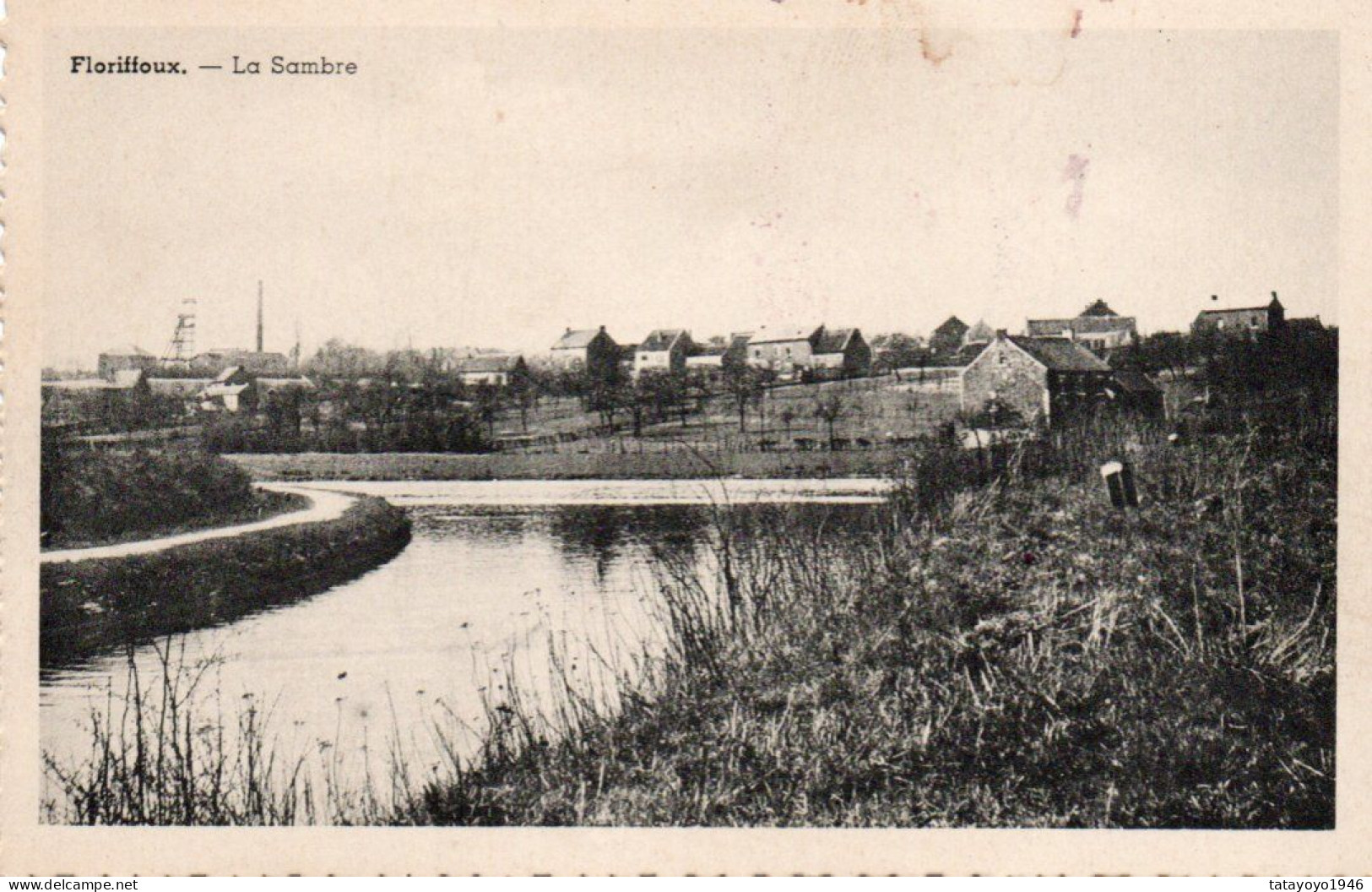 Floriffoux  La Sambre   Carte Festonnée N'a Pas Circulé - Floreffe