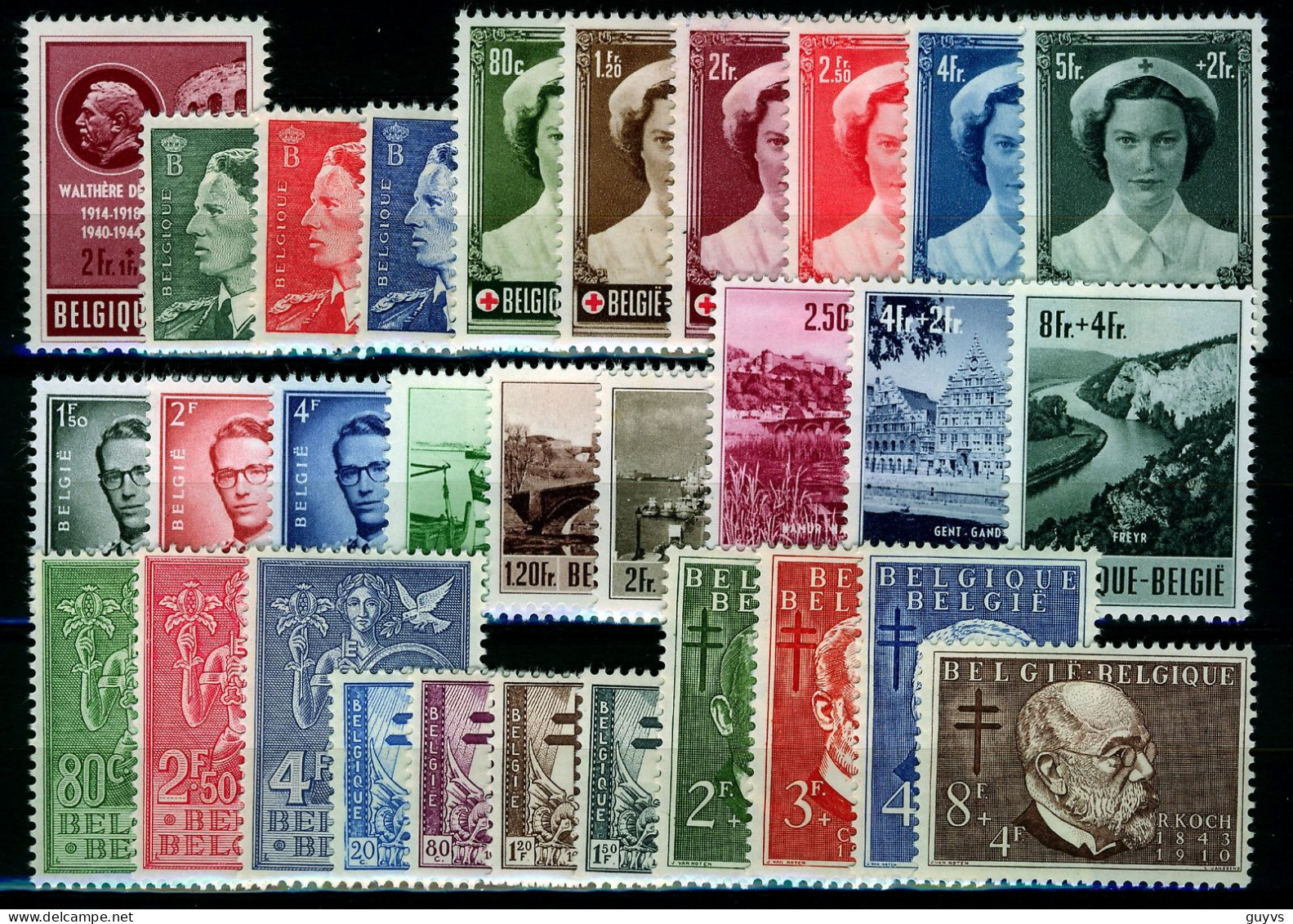 België/Belgique Jaar/ann 1953 ** COB = 325 Euro Vl2414b - Full Years