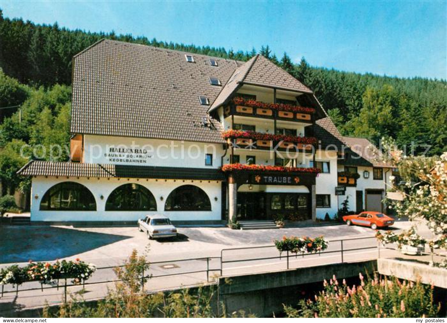 73070616 Berneck Altensteig Hotel Gasthof Traube Im Schwarzwald Berneck - Altensteig