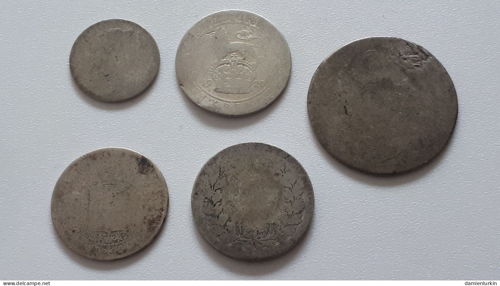 PETIT LOT ARGENT A IDENTIFIER POIDS 13,2 GRAMMES - Kiloware - Münzen