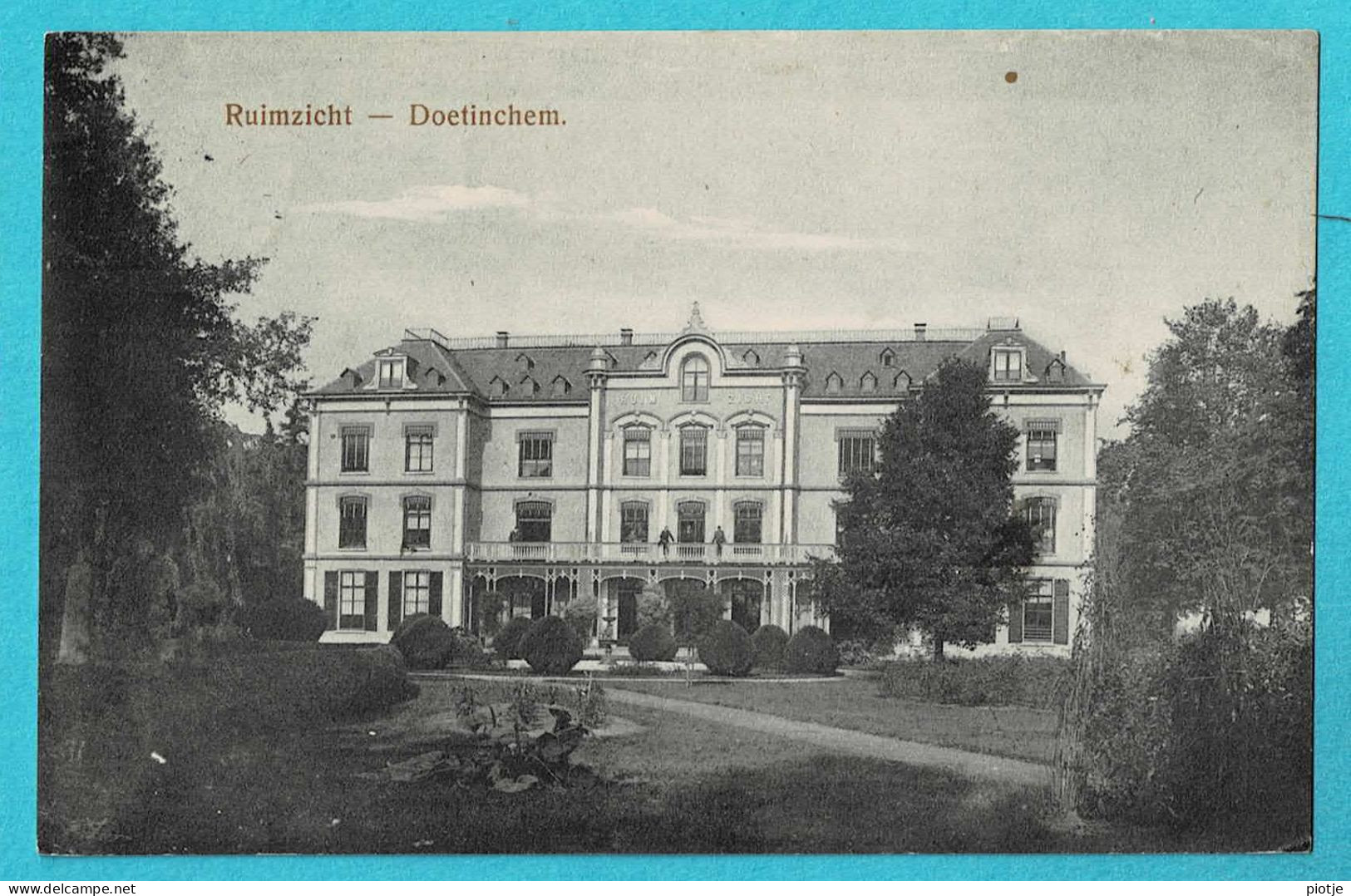 * Doetinchem (Gelderland - Nederland) * (Uitgave L.H. Wink, Nr 9980) Ruimzicht, Chateau, Kasteel, Schloss, Castle - Doetinchem