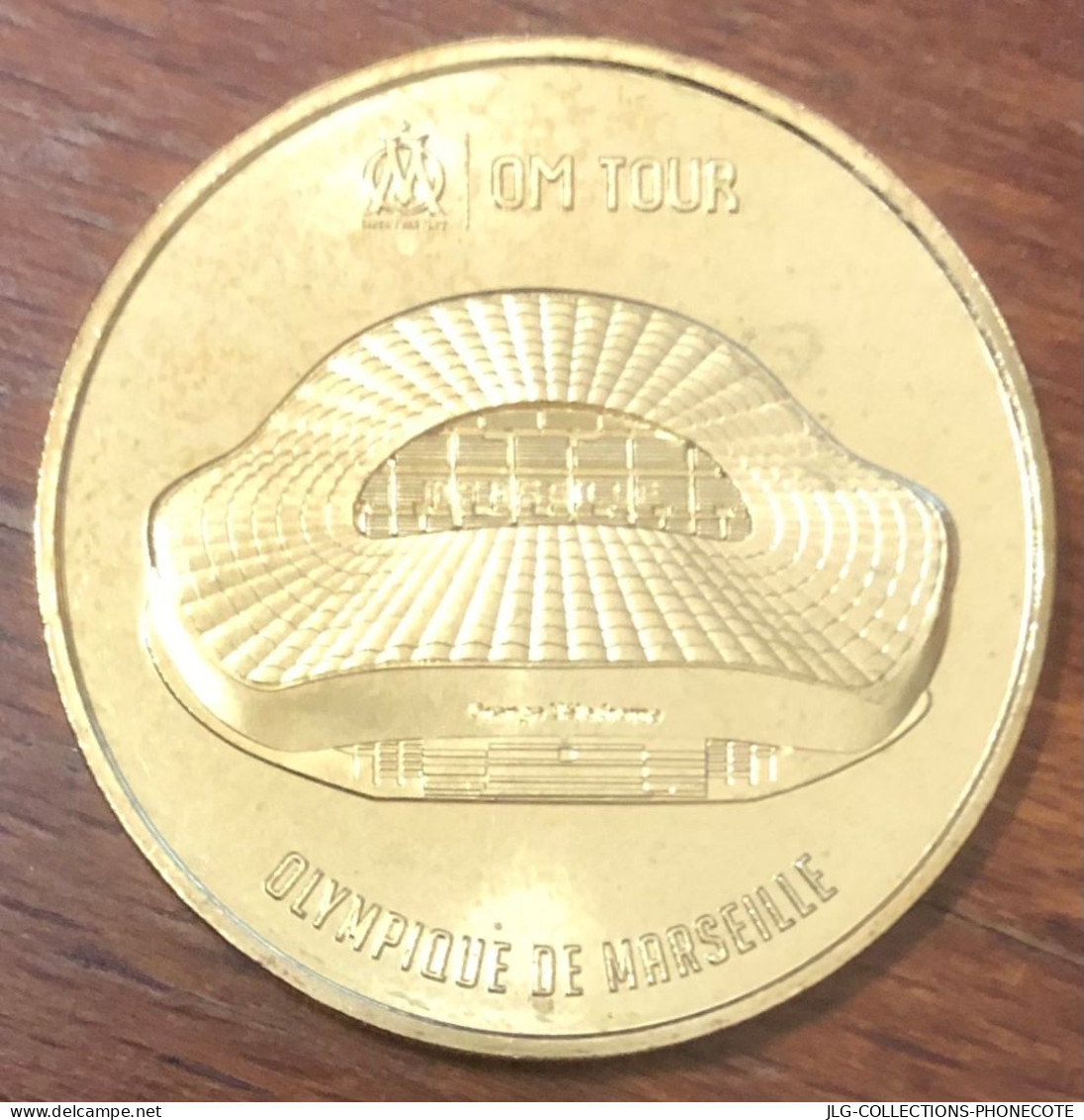 13 OLYMPIQUE DE MARSEILLE OM STADE VÉLODROME MDP 2023 MÉDAILLE SOUVENIR MONNAIE DE PARIS JETON MEDALS COINS TOKENS - 2023