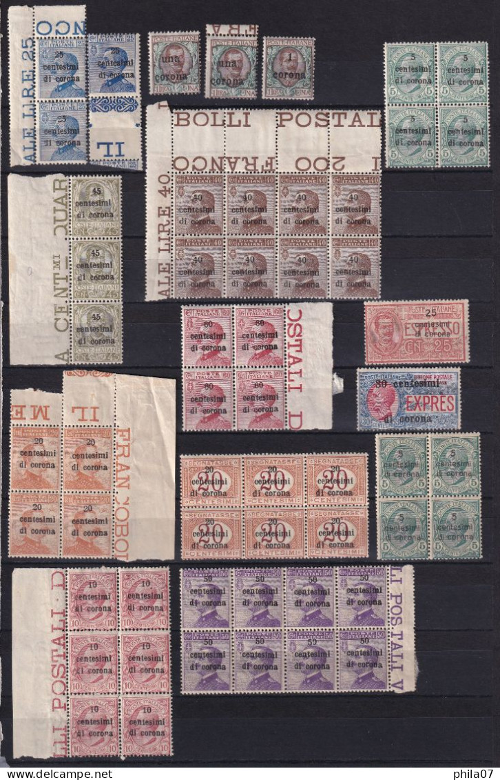 Italian Occupation Of Dalmatia, Lot Of Unused Stamps / 5 Scans - Other & Unclassified