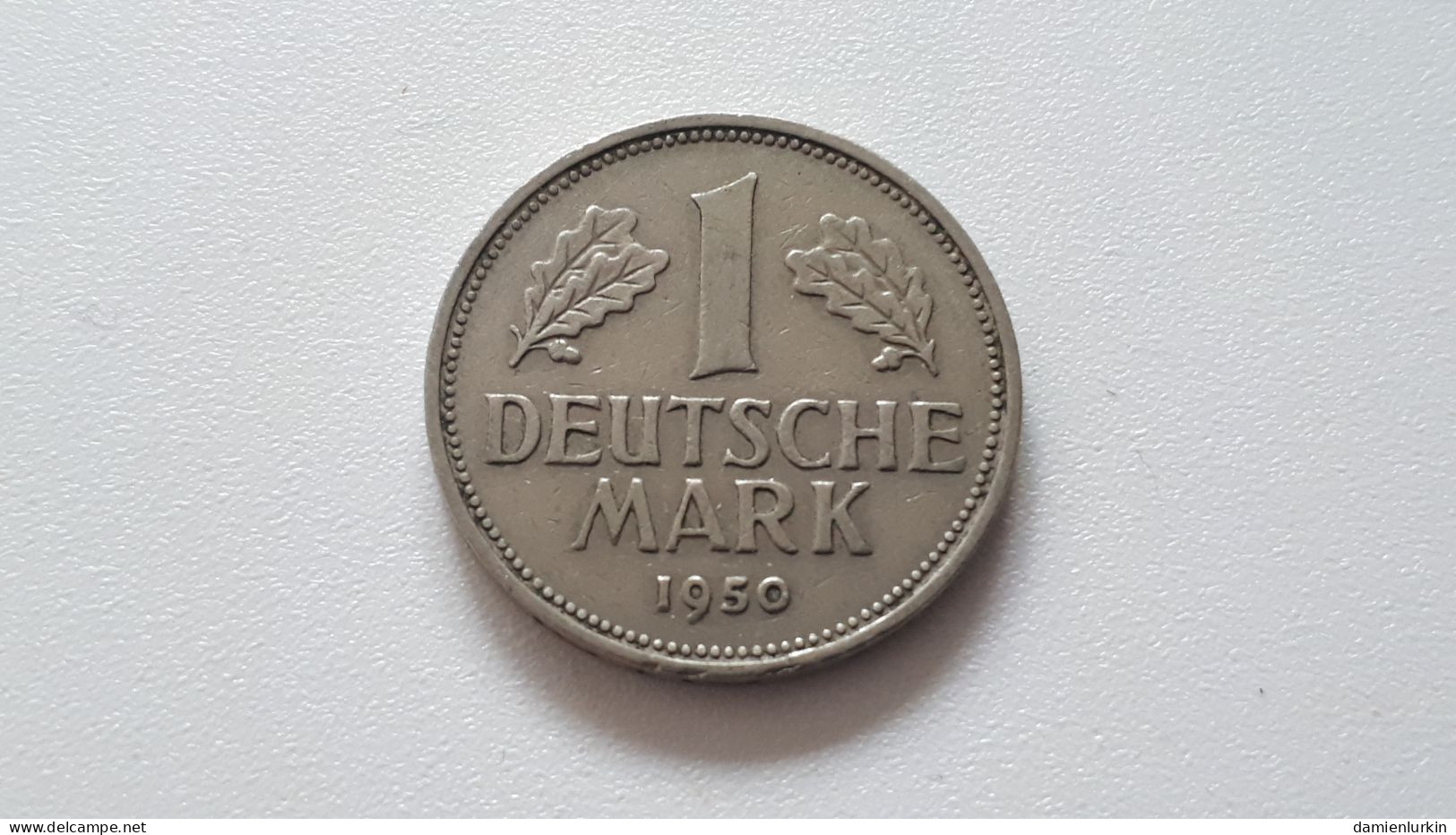 ALLEMAGNE DEUTSCHLAND GERMANY 1 DEUTSCHE MARK 1950 D - 1 Mark