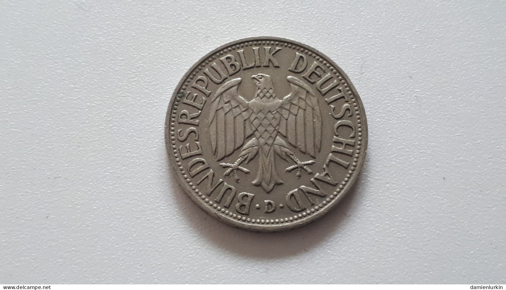 ALLEMAGNE DEUTSCHLAND GERMANY 1 DEUTSCHE MARK 1950 D - 1 Mark