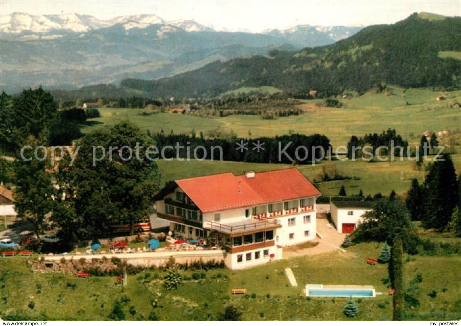 73070430 Manzen Allgaeu Alpengasthof Pension Bavaria Manzen - Lindenberg I. Allg.