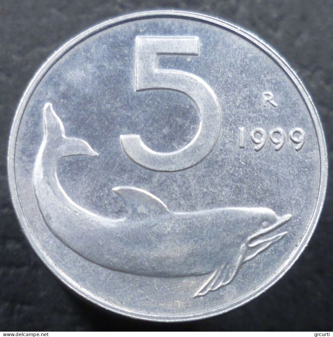 Italia - 5 Lire 1999 - Da Serie Zecca - Gig. 321 - KM# 92 - 5 Lire