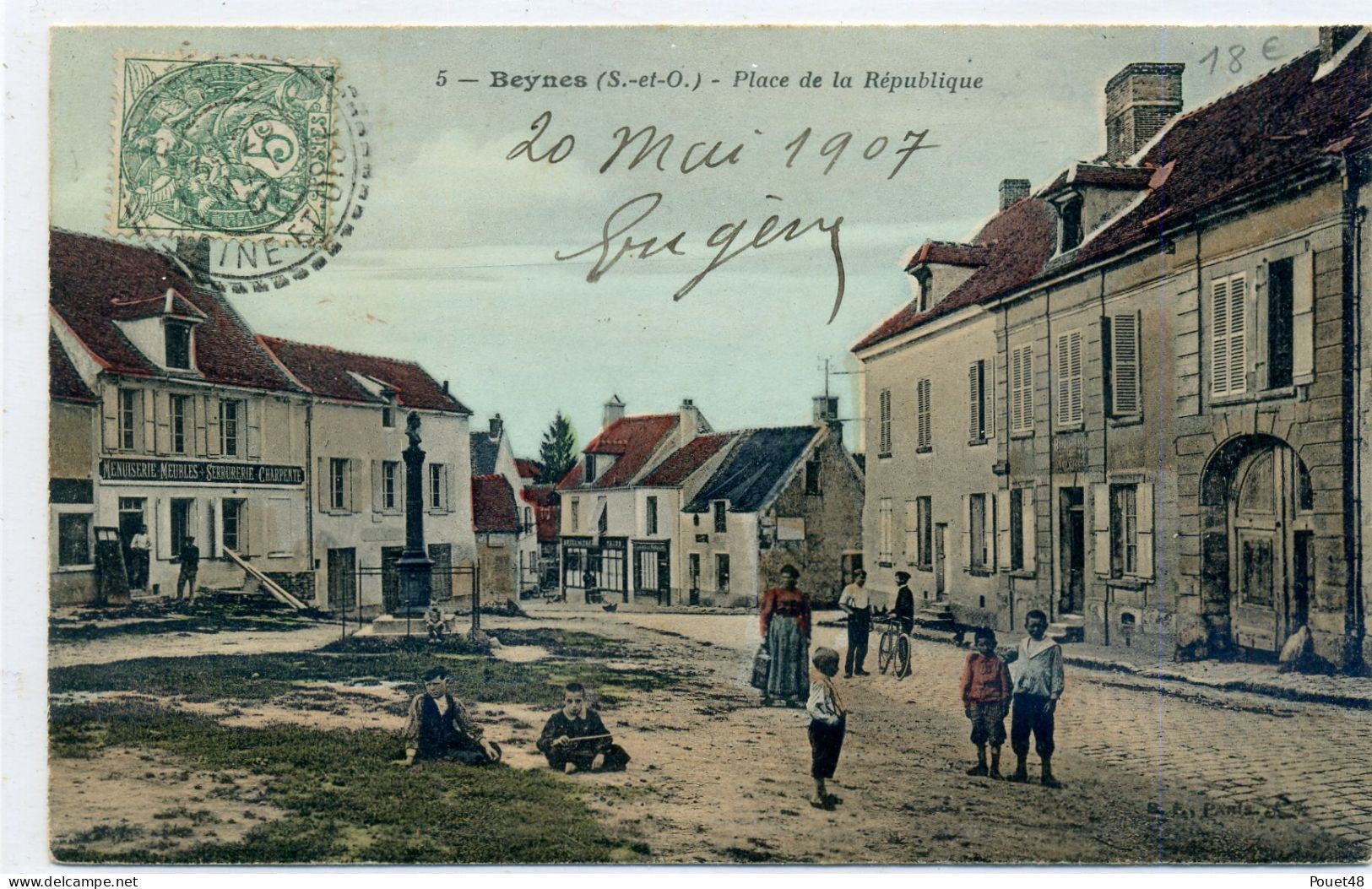 78 - BEYNES - Place De La République - Beynes