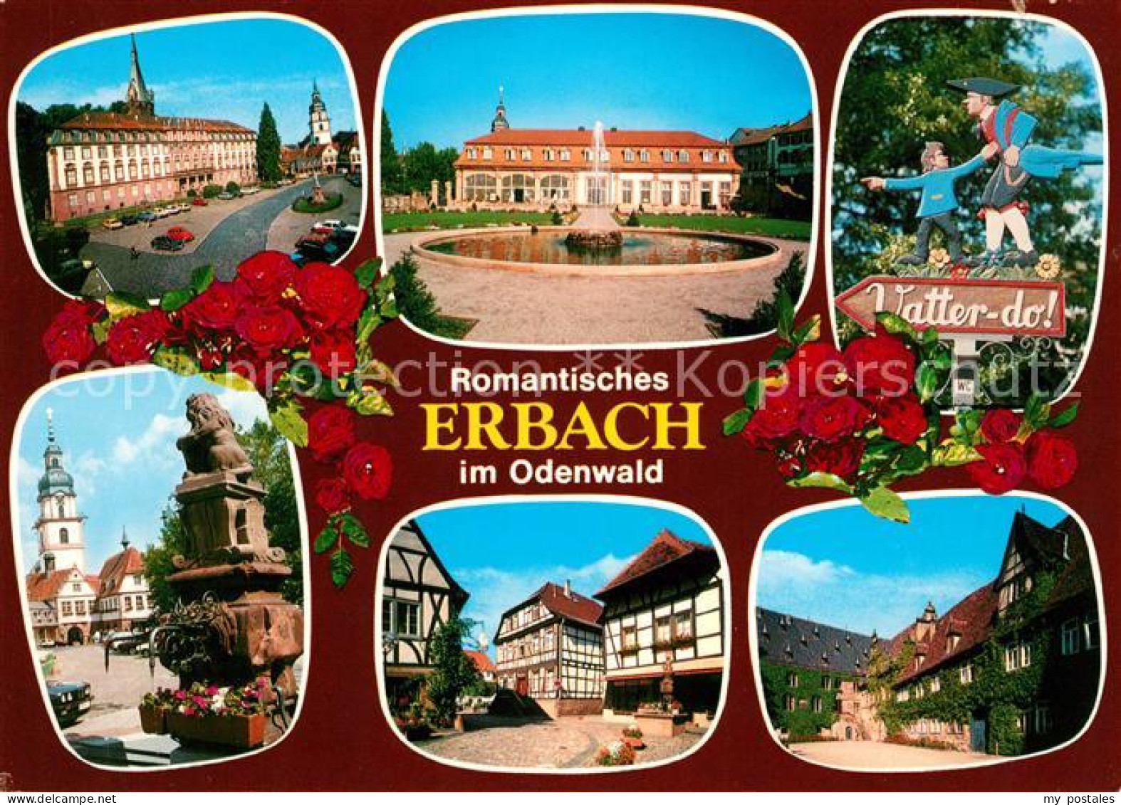 73070243 Erbach Odenwald Brunnen Gebaeude  Erbach Odenwald - Erbach