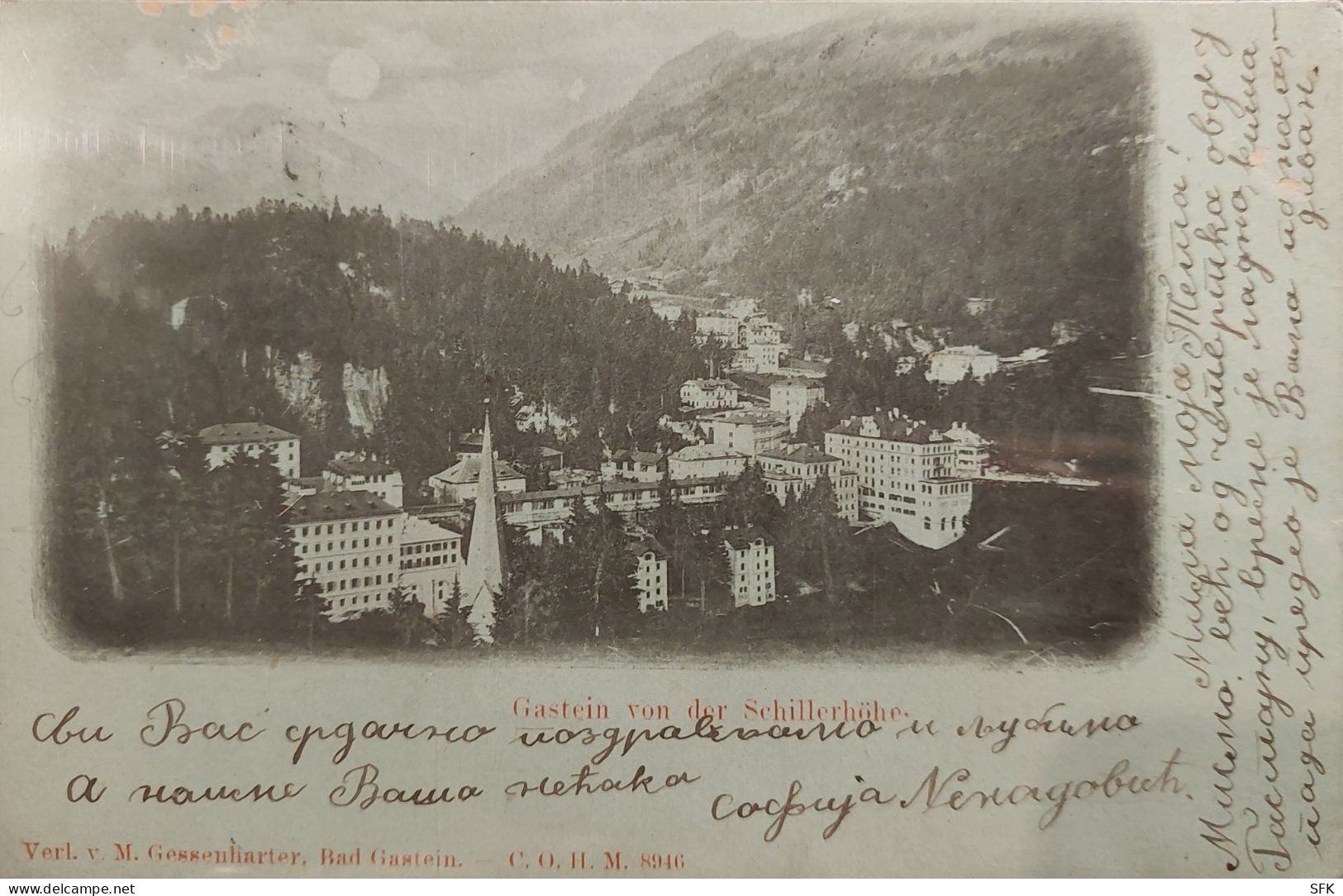 1899 Gastein I- VF 401 - Bad Gastein