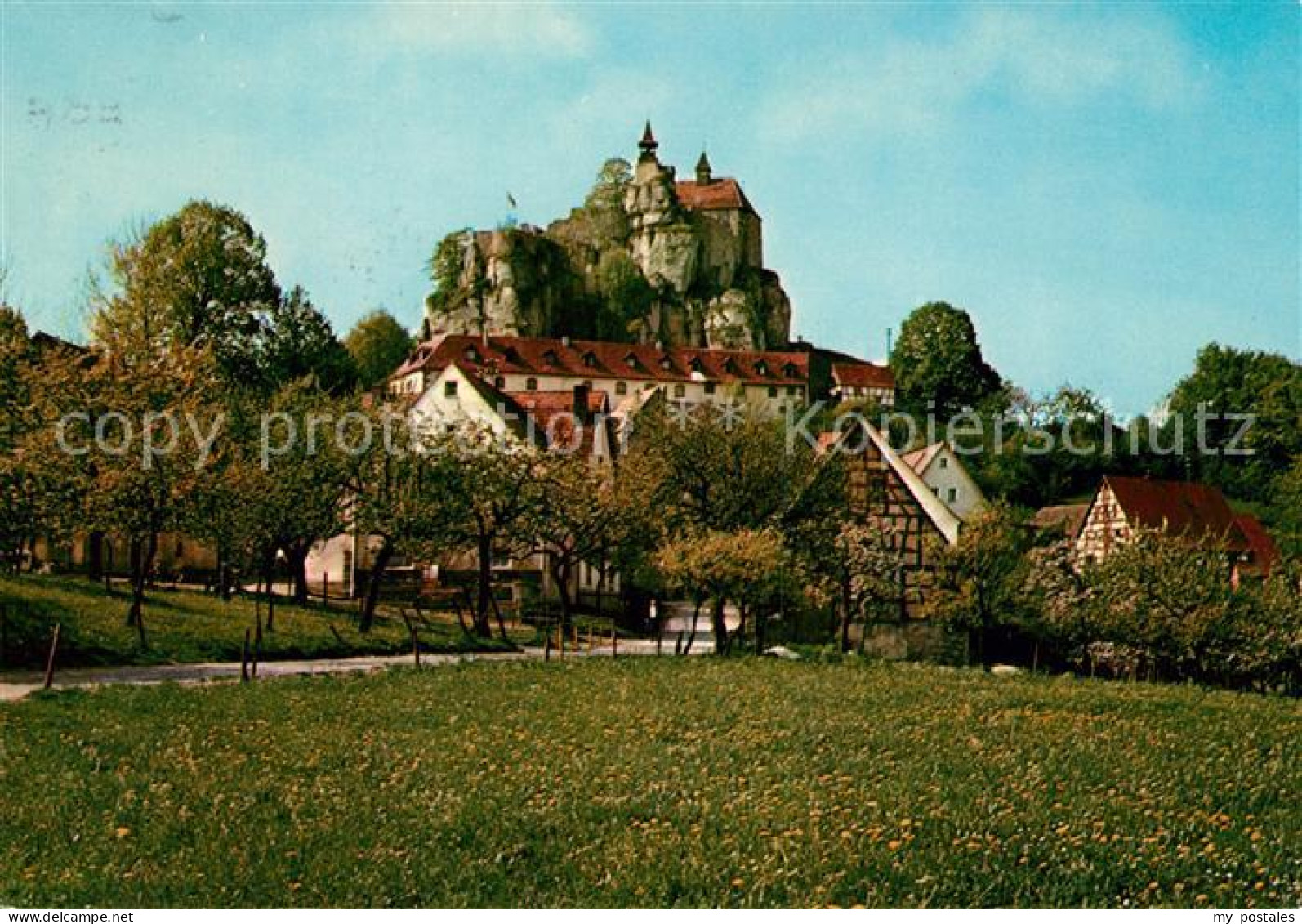 73070227 Hersbruck Burg Hohenstein Gasthof Felsburg  Hersbruck - Hersbruck