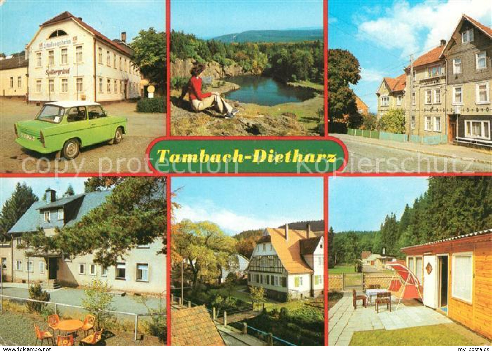 73070073 Tambach-Dietharz Erholungsheim Kratersee Trabant Waldbaude Tambach-Diet - Tambach-Dietharz