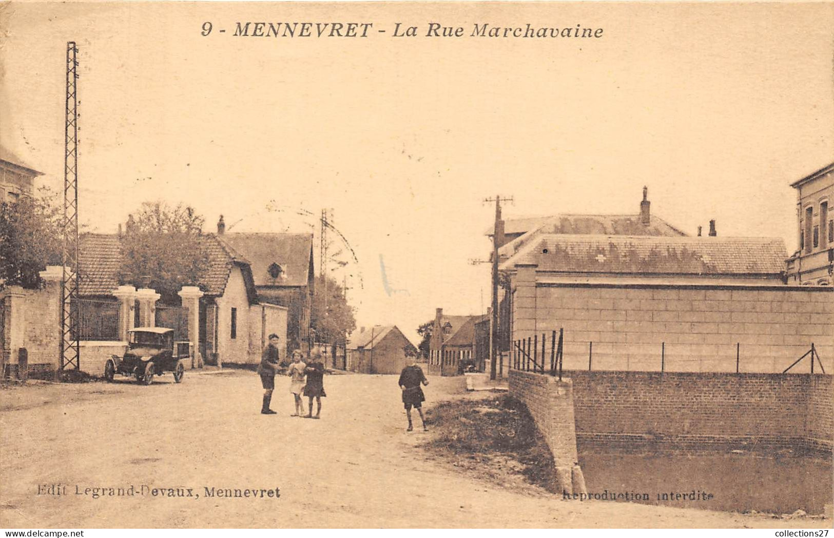 02-MENNEVRET- LA RUE MARCHAVAINE - Other & Unclassified