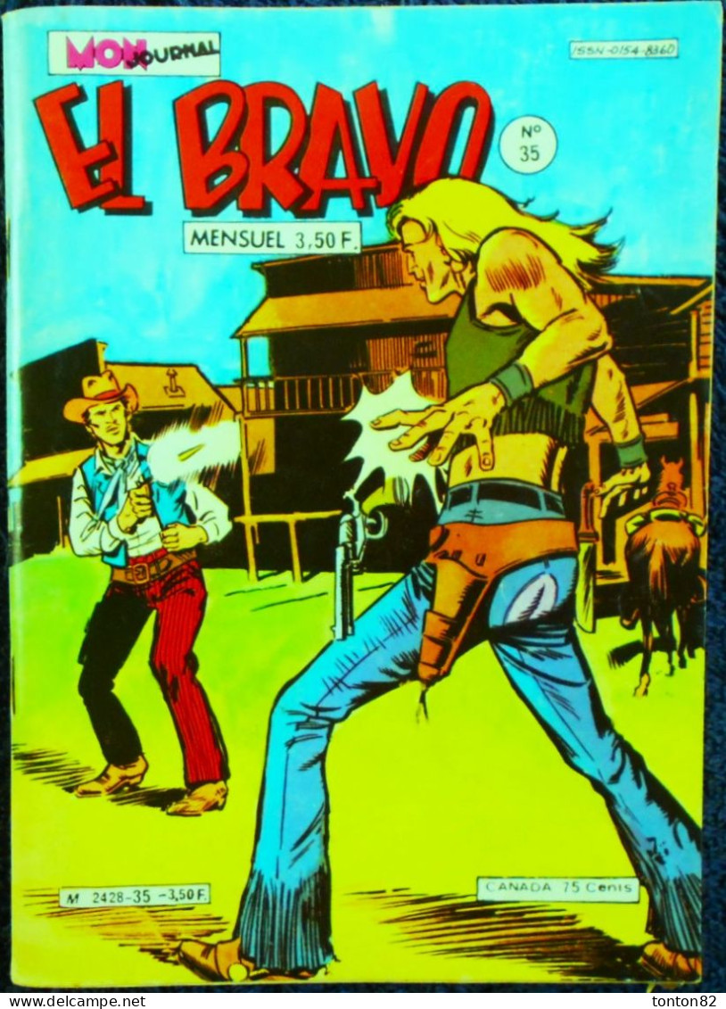 EL BRAVO - Mensuel N° 35 - Éditions Mon Journal - ( 5 Août 1980 ) . - Mister No