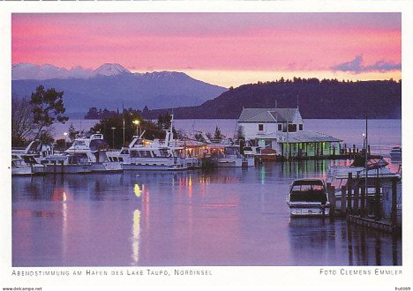 AK 205332 NEW ZEALAND - Abendstimmung Am Hafen Des Lake Taupo - Nordinsel - Nouvelle-Zélande