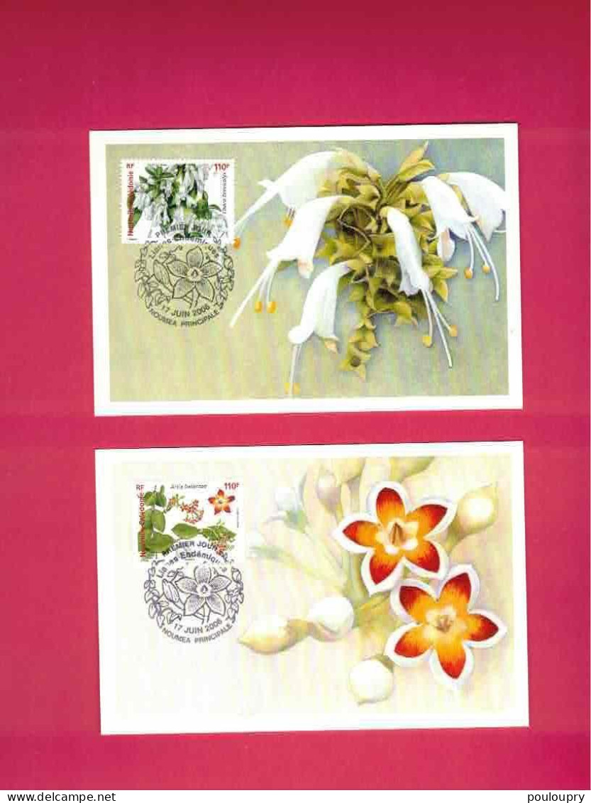 3 Cartes Maximum FDC - YT N° 981 à 983 - Flore - Lianes Ornementales - Tarjetas – Máxima