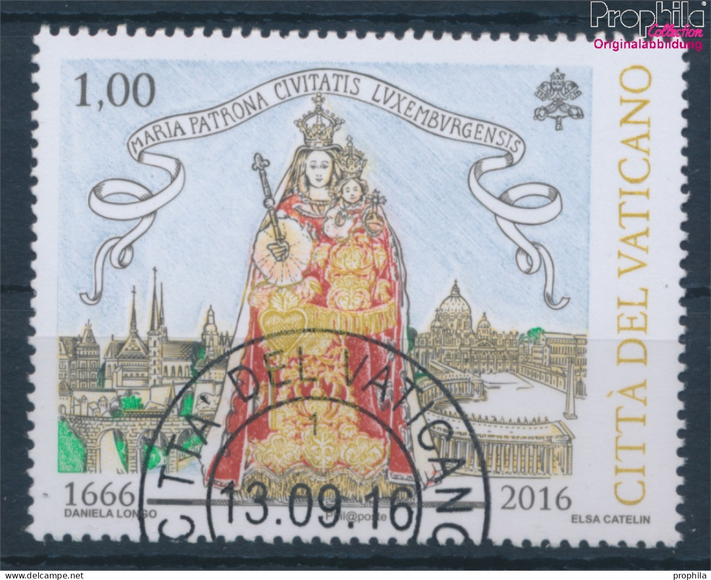 Vatikanstadt 1882 (kompl.Ausg.) Gestempelt 2016 Luxemburg (10352463 - Oblitérés