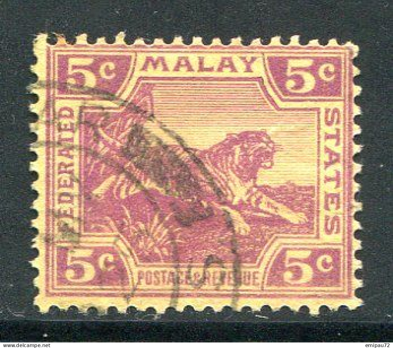 MALAISIE- Y&T N°59- Oblitéré - Federated Malay States