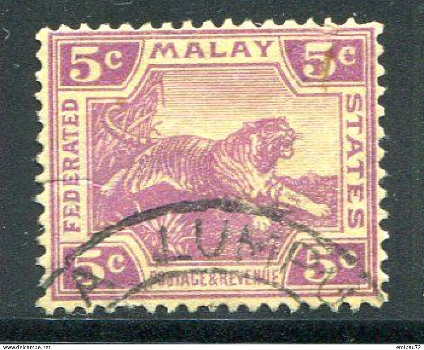 MALAISIE- Y&T N°59- Oblitéré - Federated Malay States