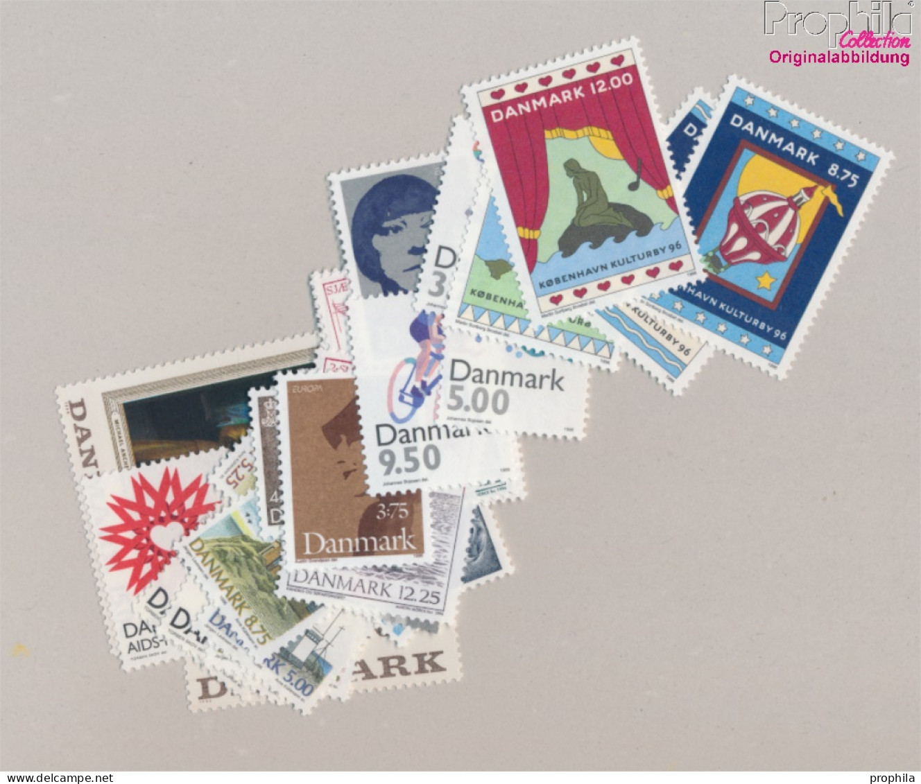 Dänemark Postfrisch Kopenhagen 1996 Leuchttürme, Sport, Jollen U.a.  (10331514 - Unused Stamps