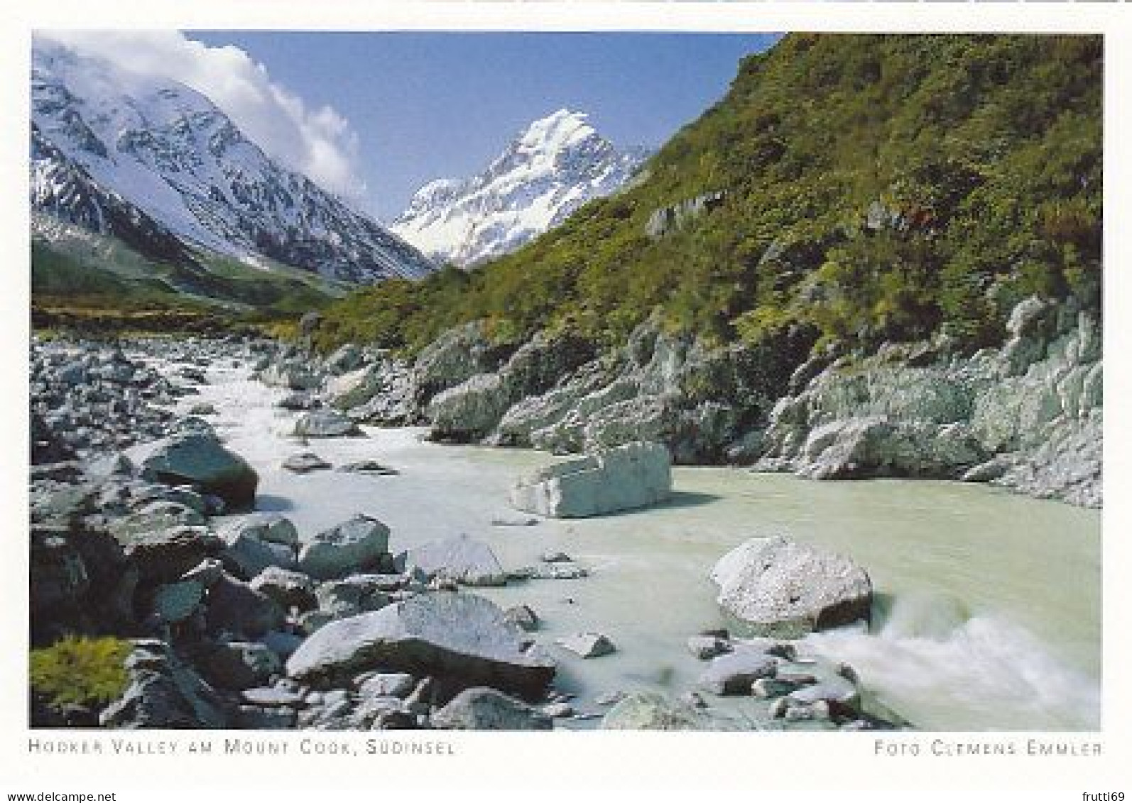 AK 205341 NEW ZEALAND - Hooker Valley Am Mount Cook - Südinsel - Nouvelle-Zélande