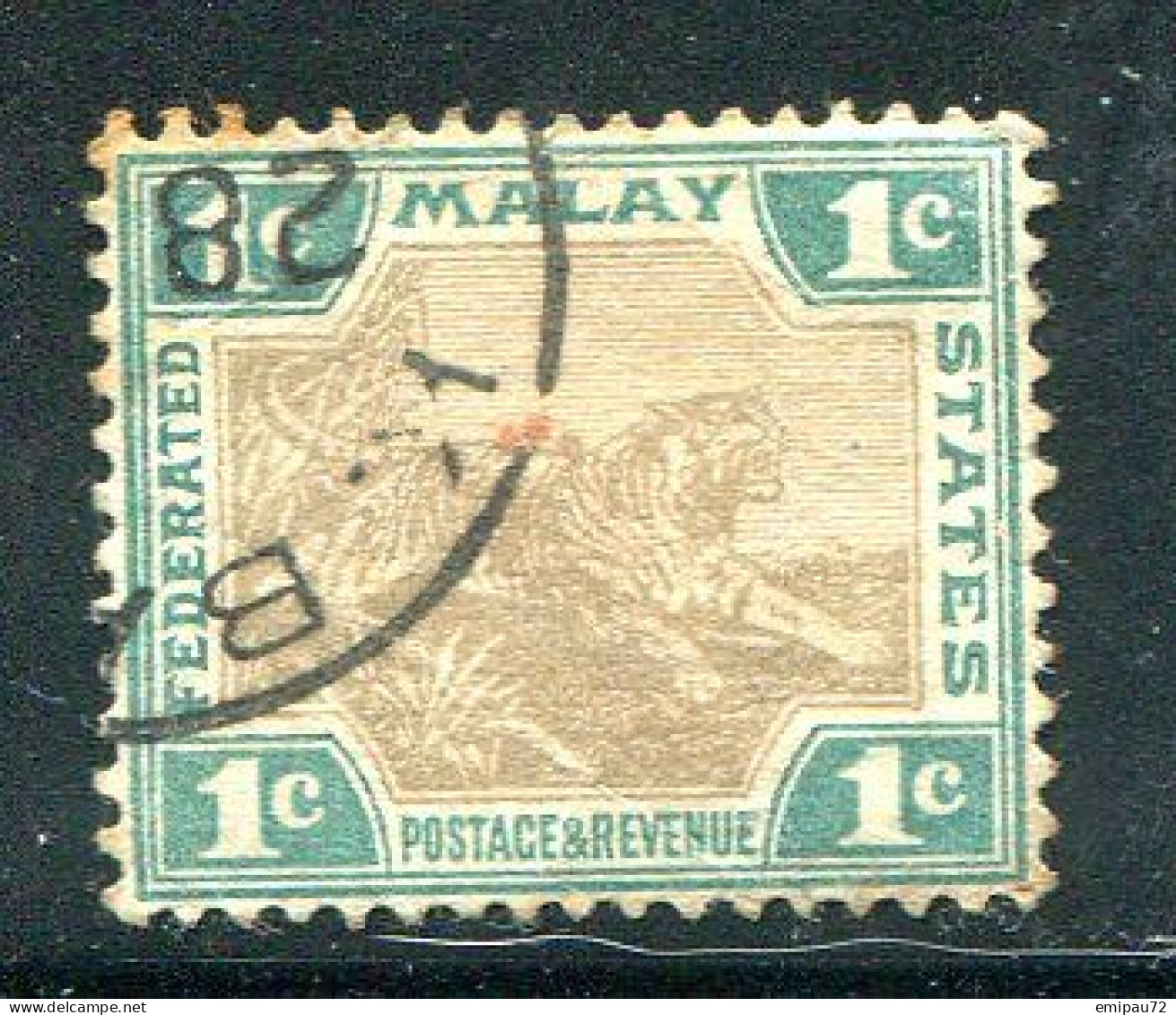 MALAISIE- Y&T N°15- Oblitéré - Federated Malay States