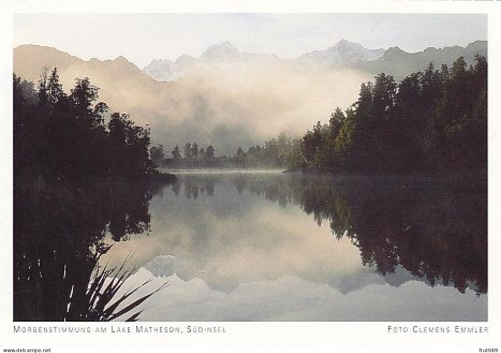 AK 205342 NEW ZEALAND - Morgenstimmung Am Lake Matheson - Südinsel - Nouvelle-Zélande