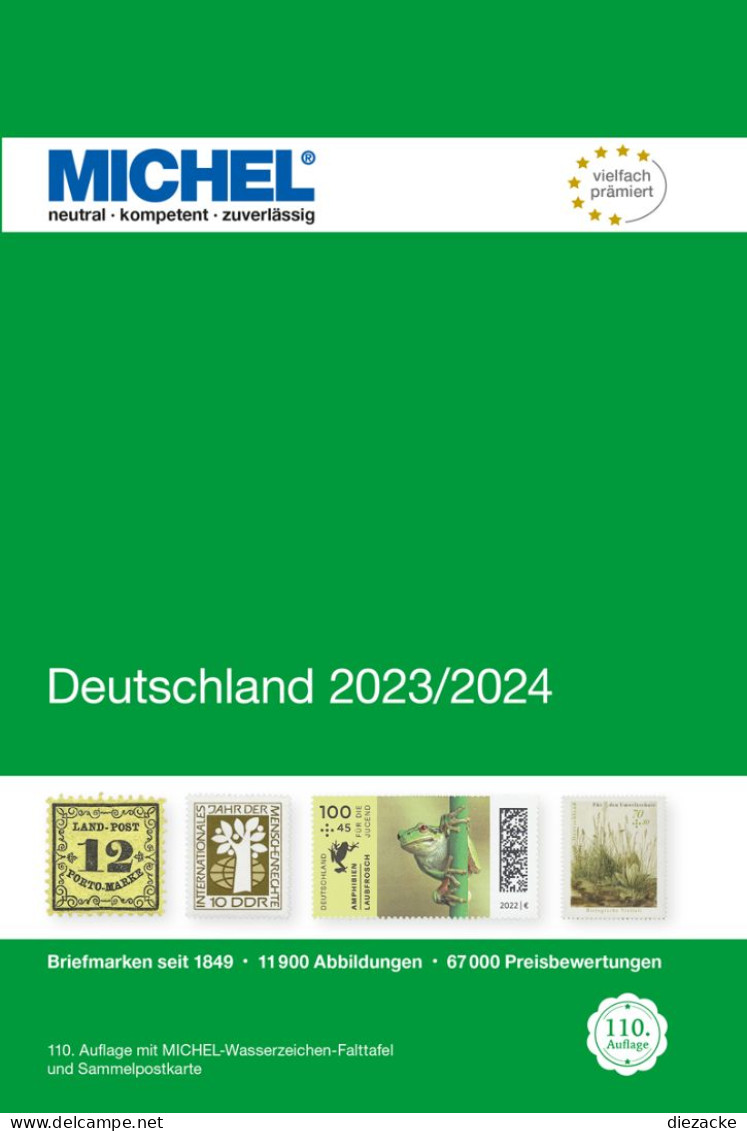 Michel Katalog Deutschland 2023/2024 Portofrei Innerhalb Deutschlands!!! Neu - Alemania