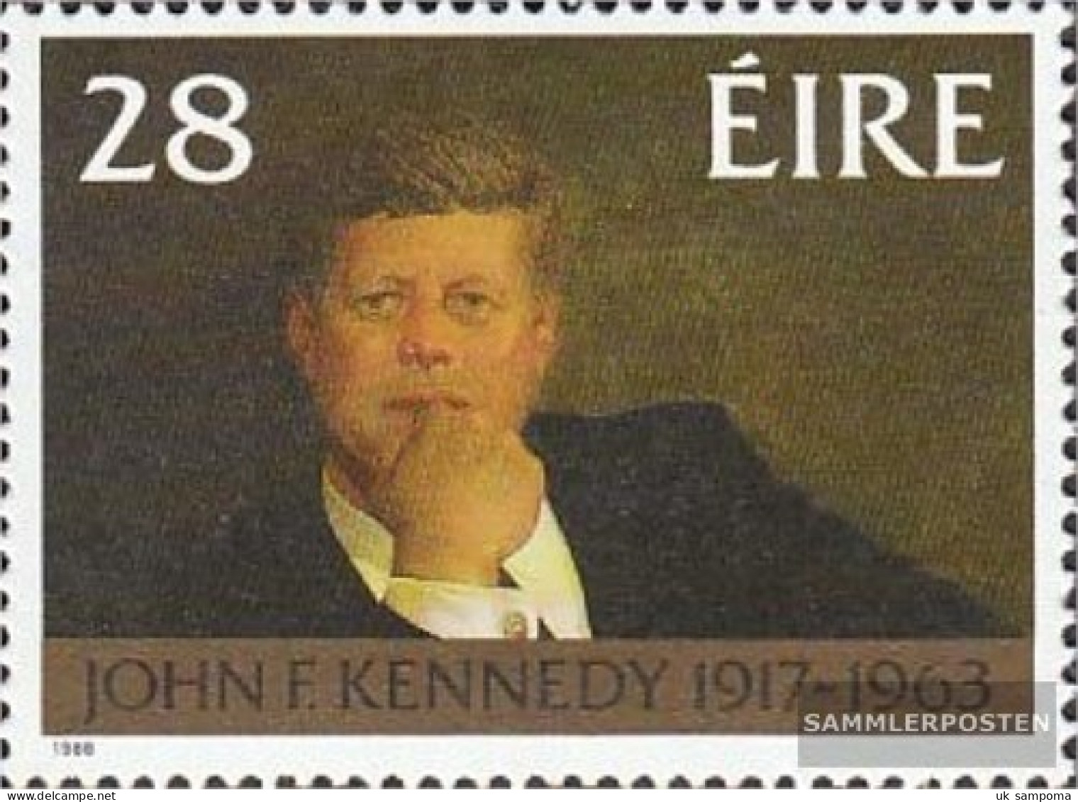 Ireland 664 (complete Issue) Unmounted Mint / Never Hinged 1988 Kennedy - Neufs