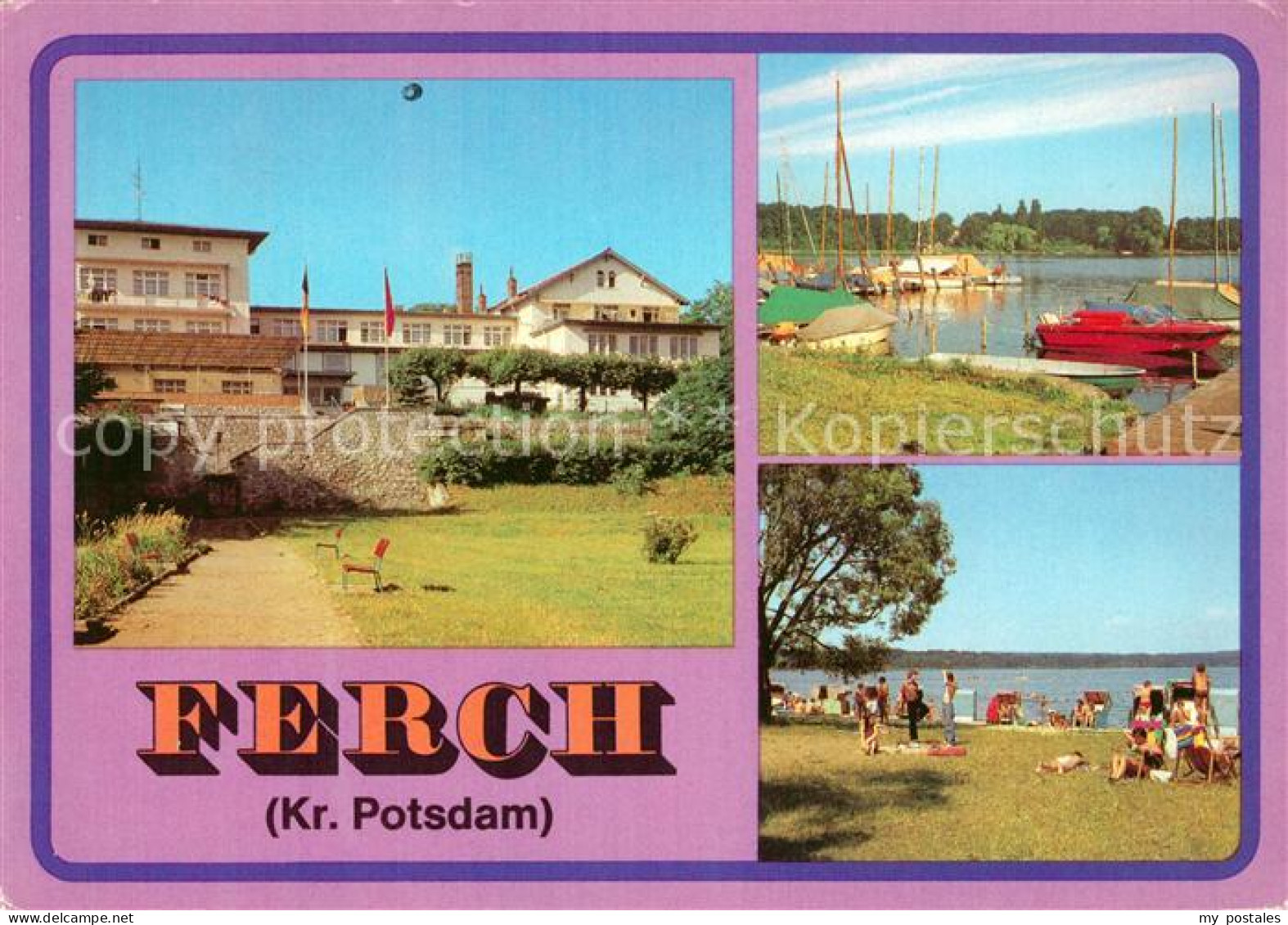 73067354 Ferch FDGB Erholungsheim Pierre Semard Am Schwielowsee Ferch - Ferch