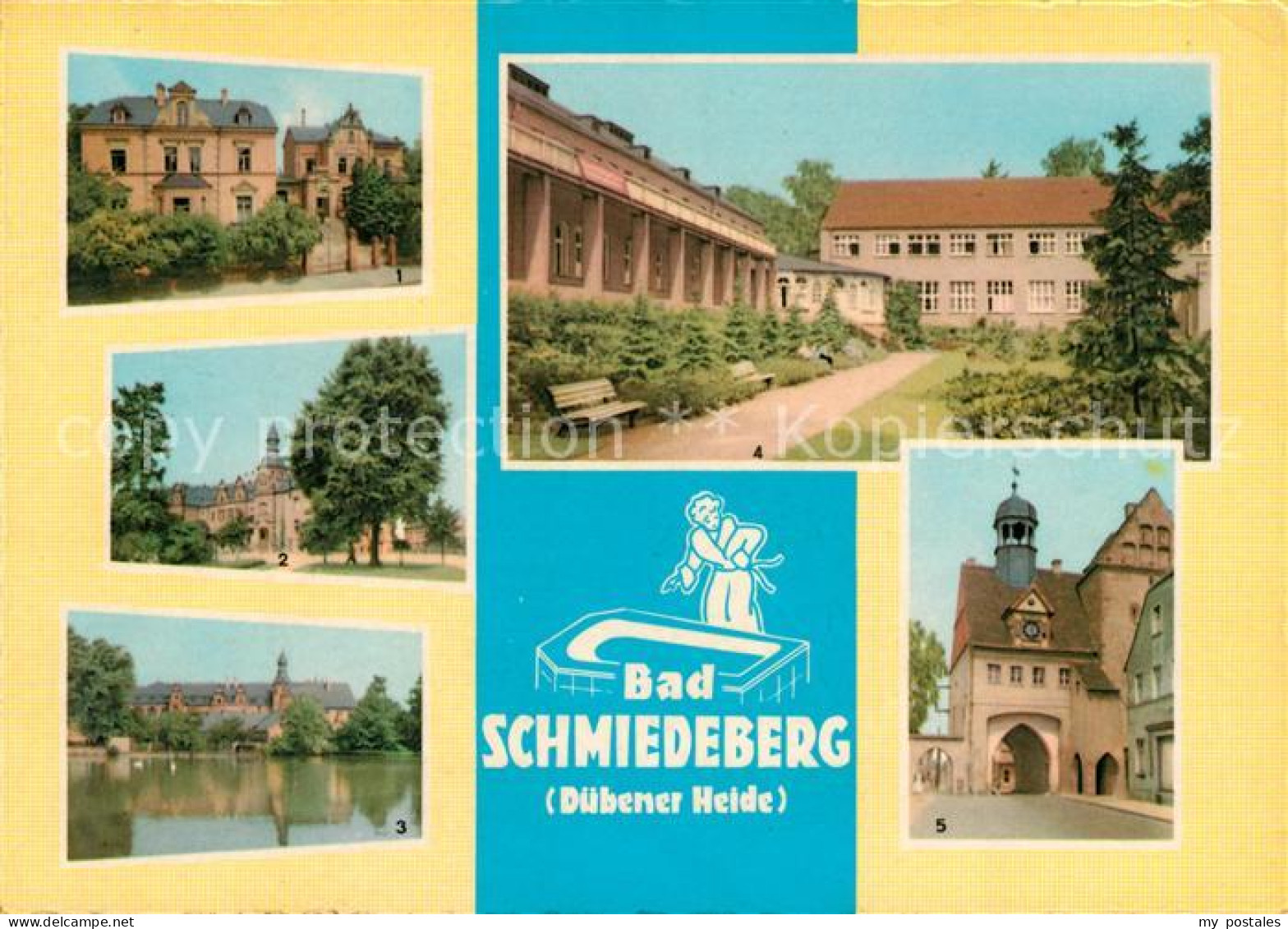 73067337 Bad Schmiedeberg Moor Sanatorium Kurhaus Schwanenteich Eisenmoorbad Au  - Bad Schmiedeberg