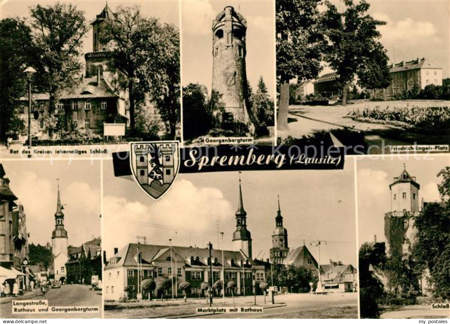 73067305 Spremberg Niederlausitz Rat Des Kreises Schloss Georgenbergturm Friedri - Spremberg