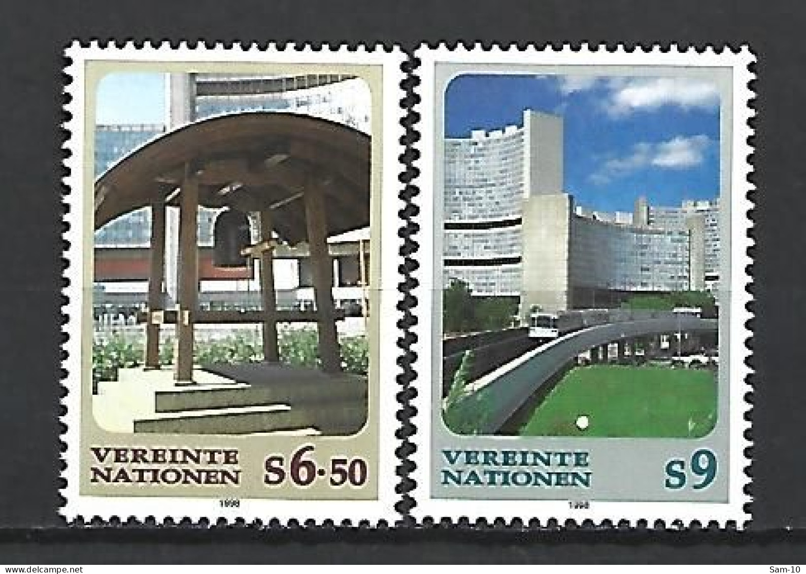Timbre Des Nations-Unies  Vienne Neuf ** N 265 / 266 - Unused Stamps
