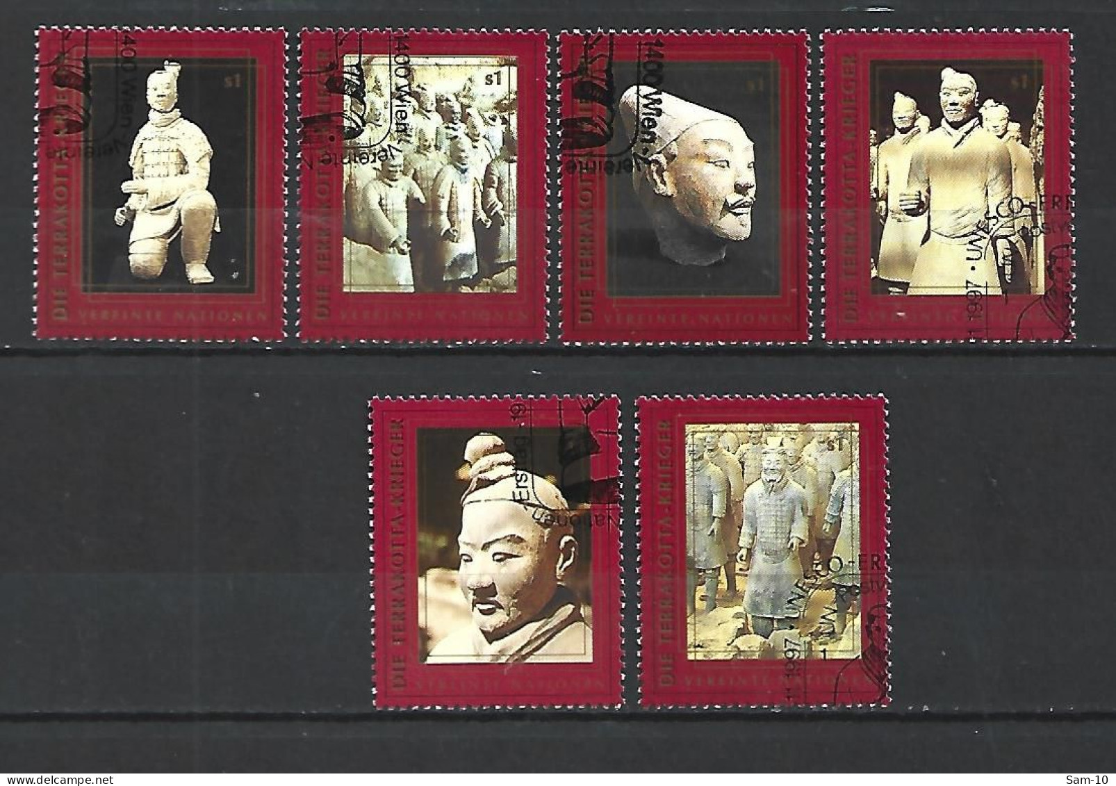 Timbre Des Nations-Unies  Vienne Oblitéré N 259 / 264 - Used Stamps