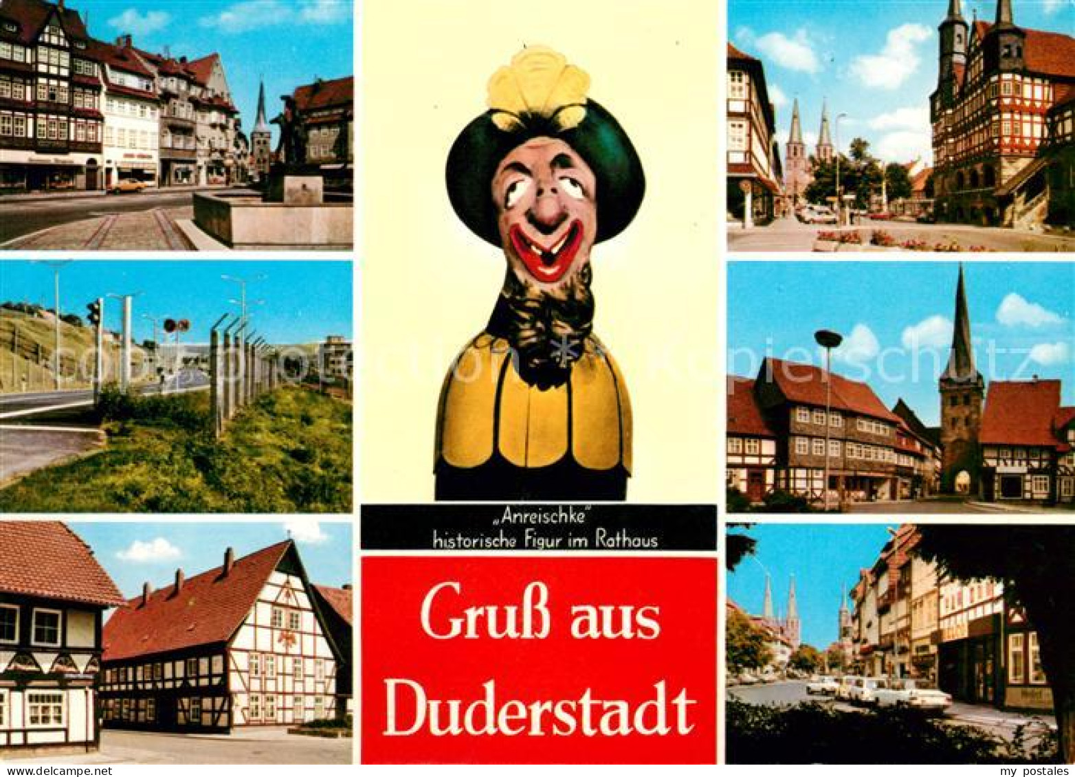 73067093 Duderstadt Anreischke Figur Im Rathaus  Duderstadt - Duderstadt
